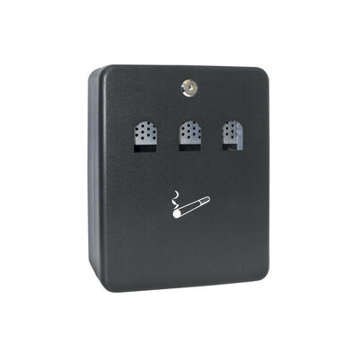 Cenicero de pared exterior con llave